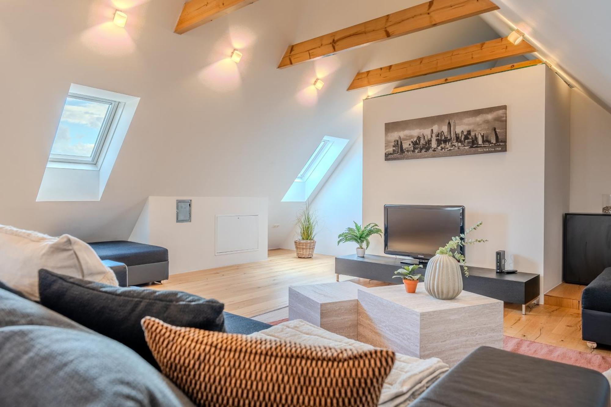 Loft Dachsberg Apartment Krems an der Donau Bagian luar foto
